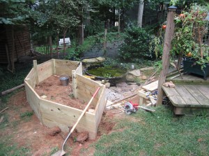 Pond and Planter box